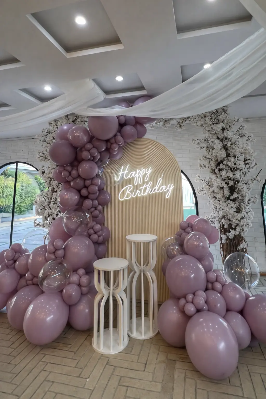 Birthday setup