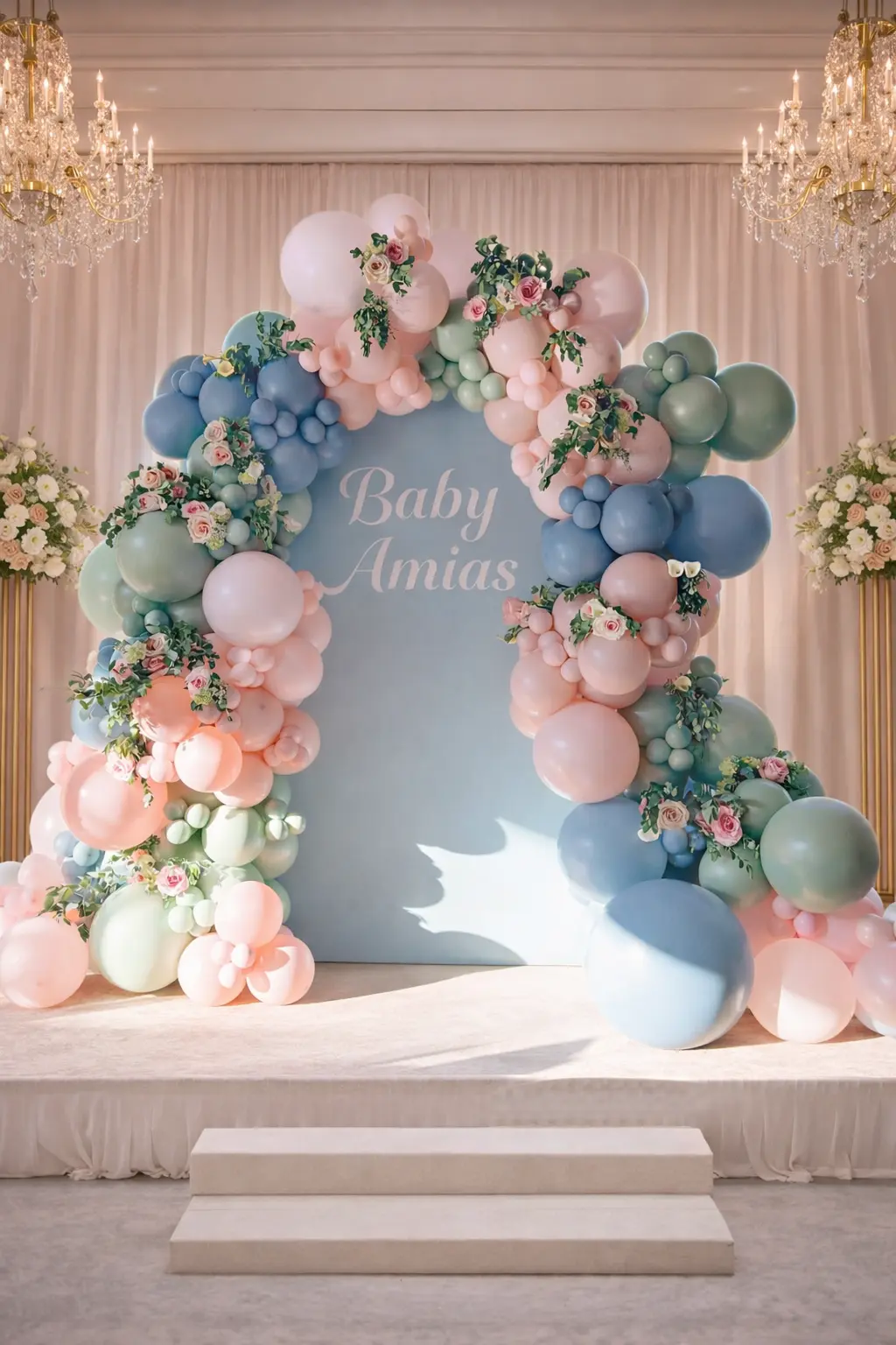 Pastel Balloon Garland - Richmond Hill